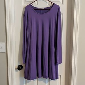 Purple dress